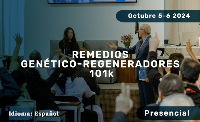 Módulo: Remedios genético-regeneradores 101K ( presencial )